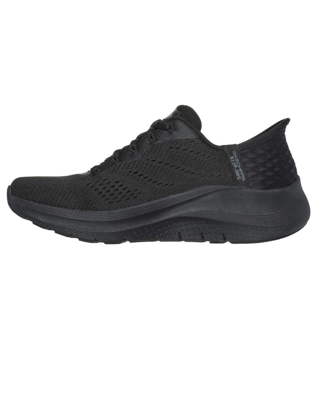 Deportivo mujer Skechers Arch Fit Slip-Ins negro