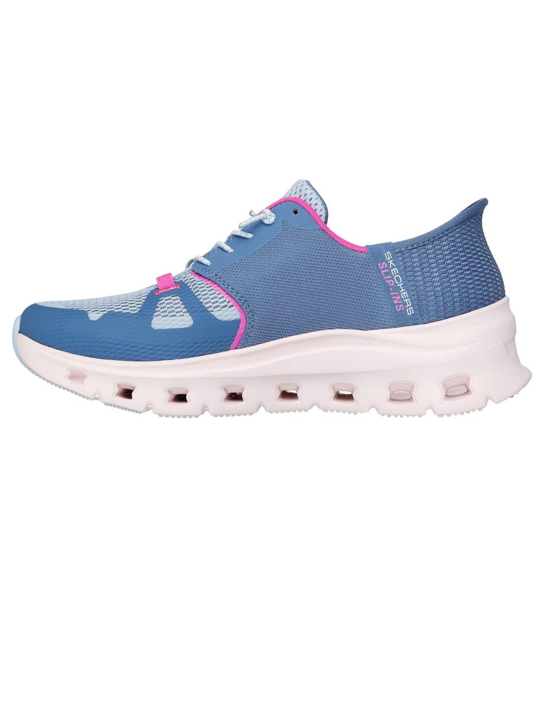 Deportivo mujer Skechers Glide Slip-Ins azulon
