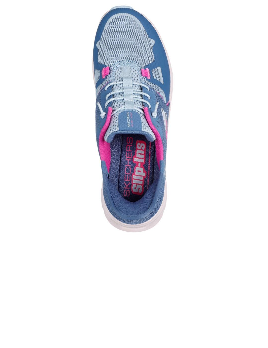 Deportivo mujer Skechers Glide Slip-Ins azulon