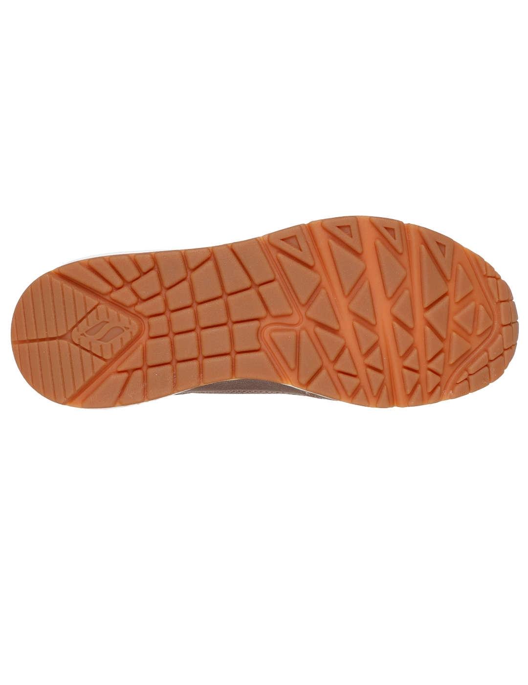 Deportivo mujer Skechers Uno Metallixs dorado