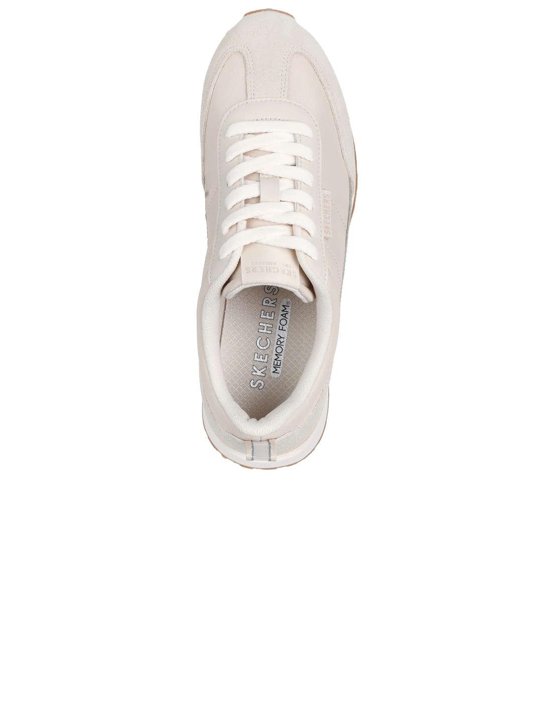 Deportivo mujer Skechers Zilla blanco