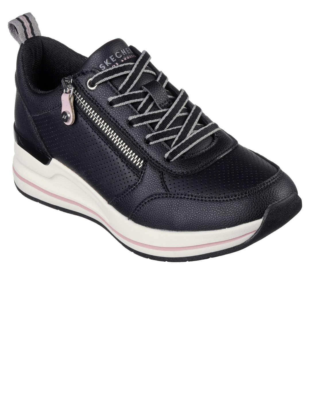 Deportivo mujer Skechers Billion negro