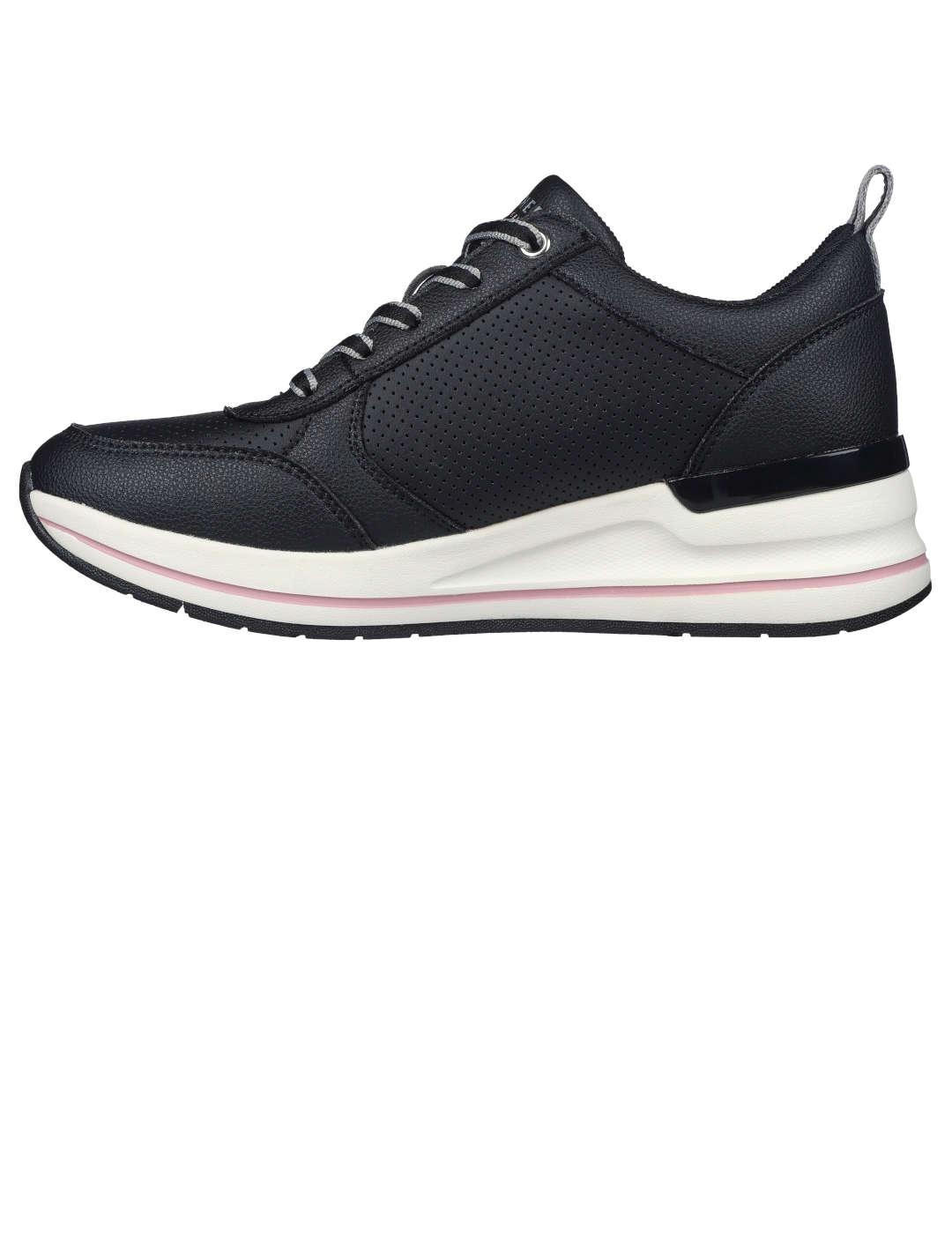 Deportivo mujer Skechers Billion negro