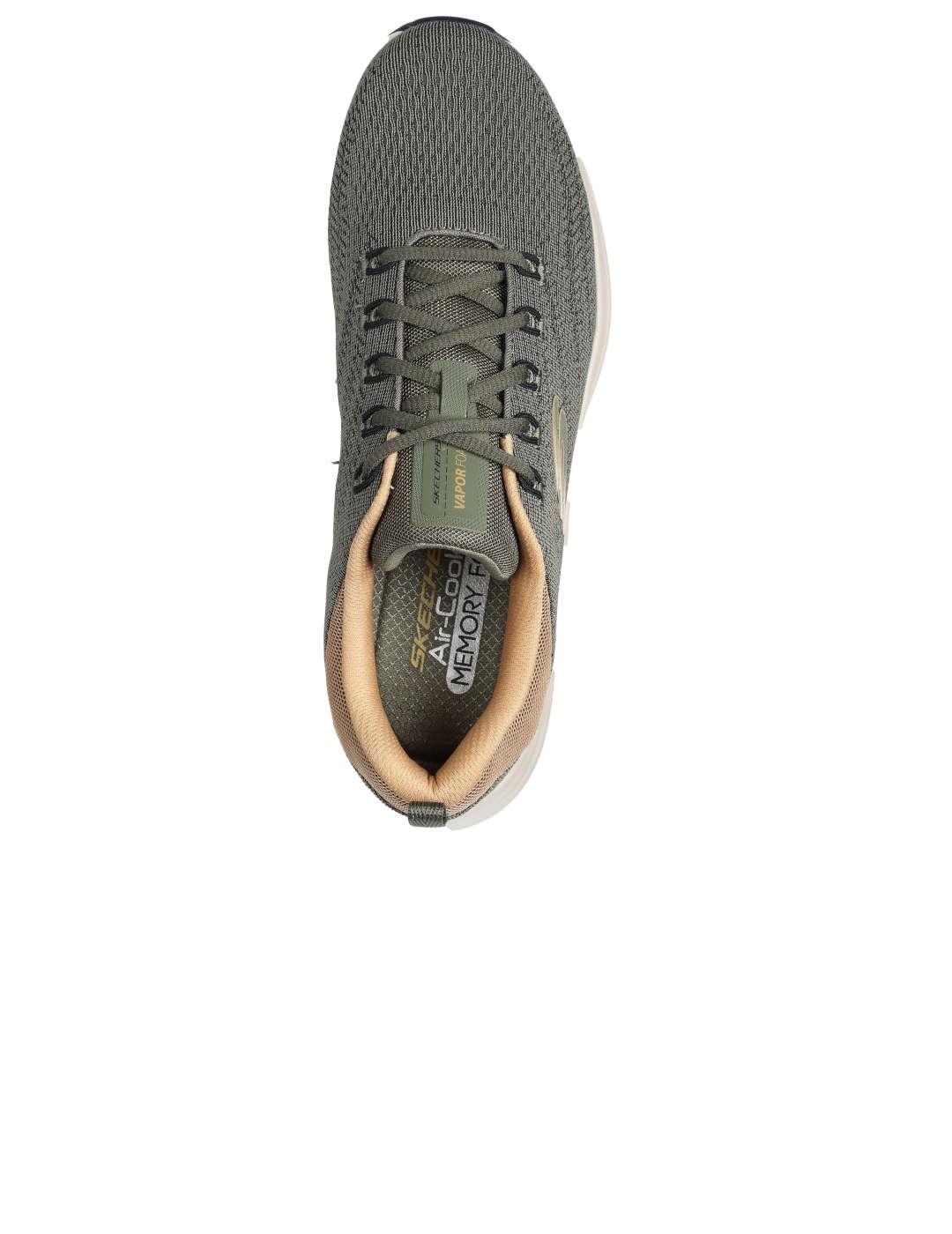 Deportivo hombre Skechers Vapor Foam verde
