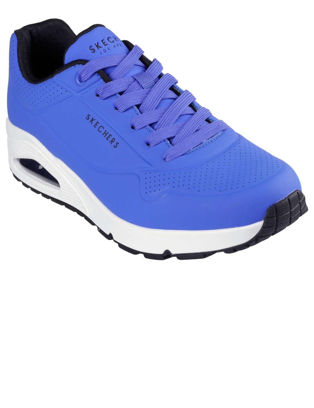 Deportivo hombre Skechers Uno azulon