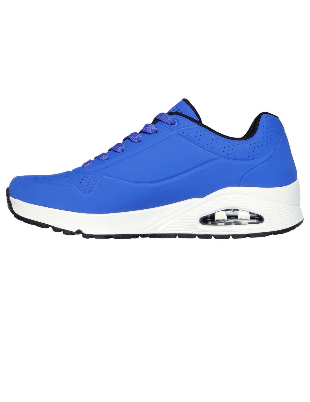 Deportivo hombre Skechers Uno azulon