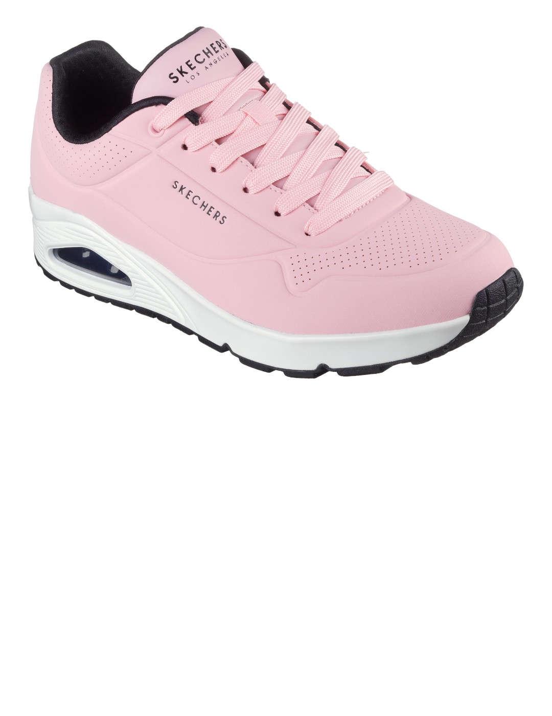 Deportivo hombre Skechers Uno rosa