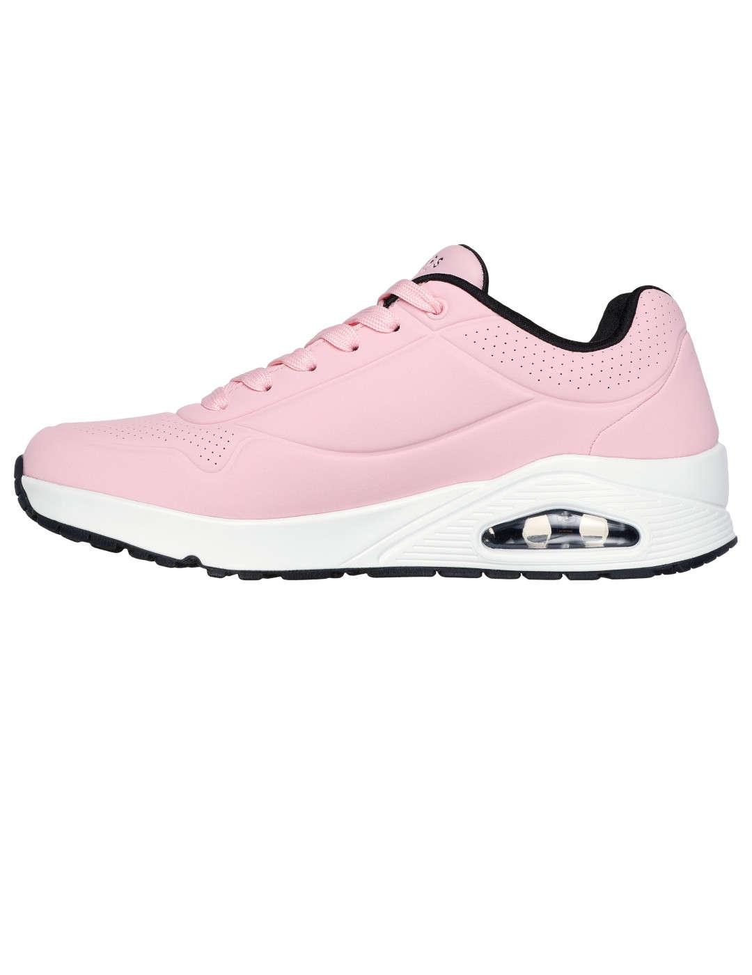 Deportivo hombre Skechers Uno rosa
