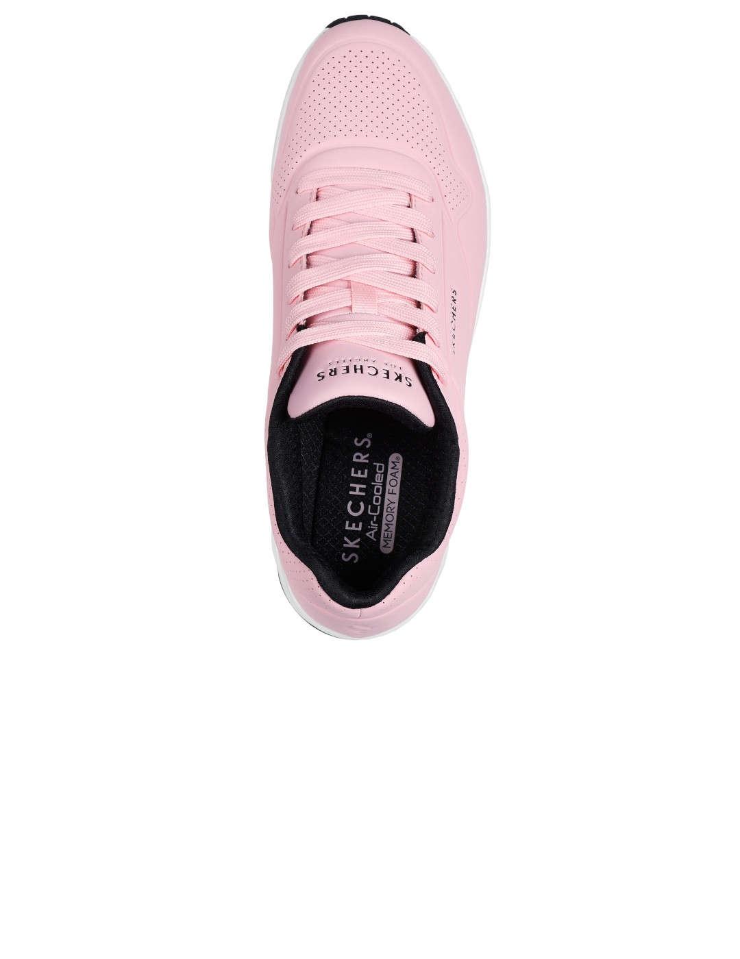 Deportivo hombre Skechers Uno rosa