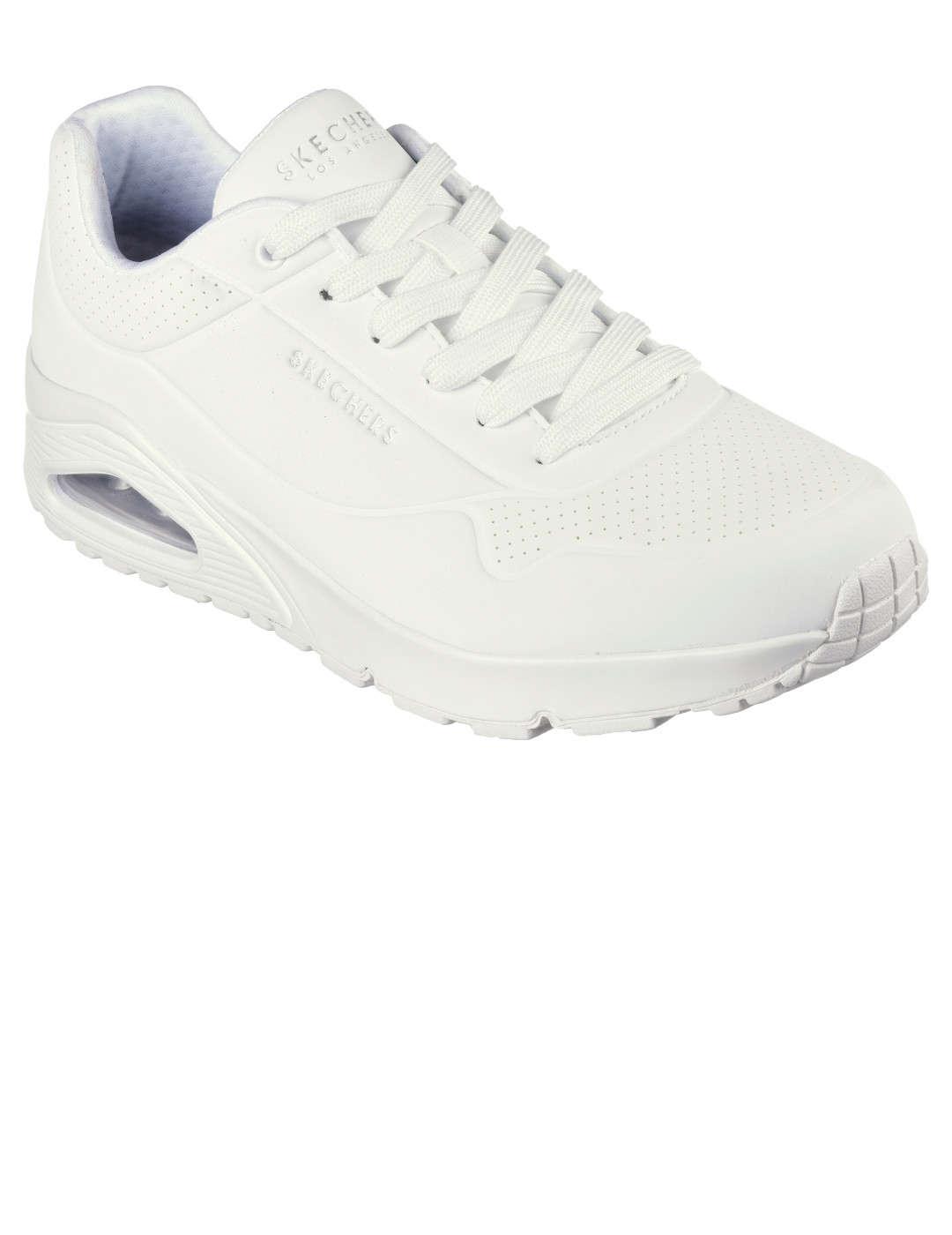 Deportivo hombre Skechers Uno blanco