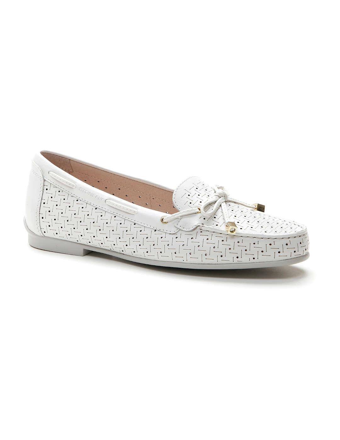 Mocasín mujer Stonefly Capri III blanco
