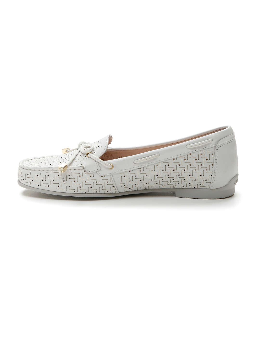 Mocasín mujer Stonefly Capri III blanco