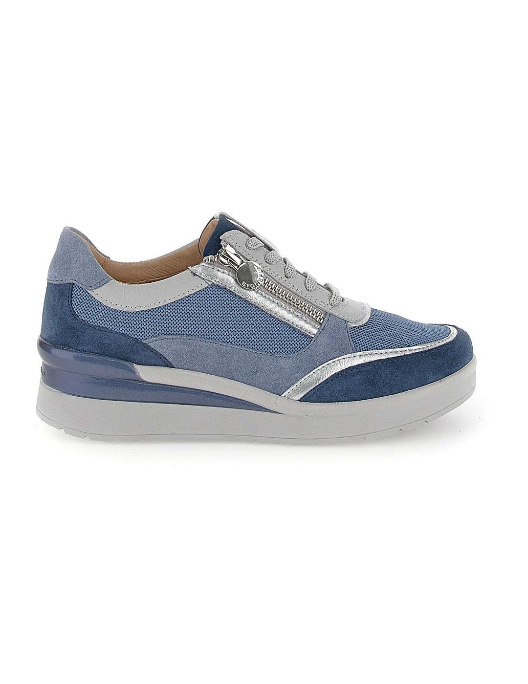 Zapato mujer Stonefly Cream 52 azul