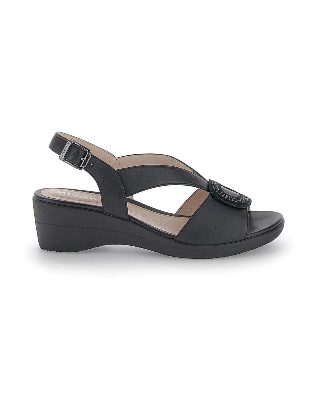 Sandalia mujer Stonefly Vanity III negro