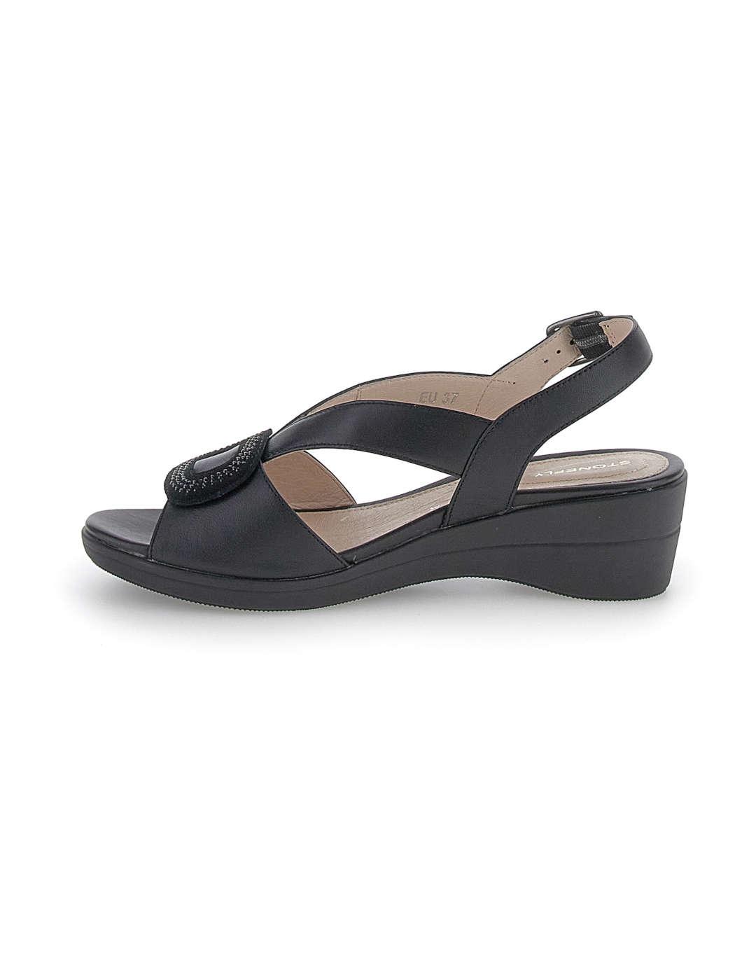 Sandalia mujer Stonefly Vanity III negro