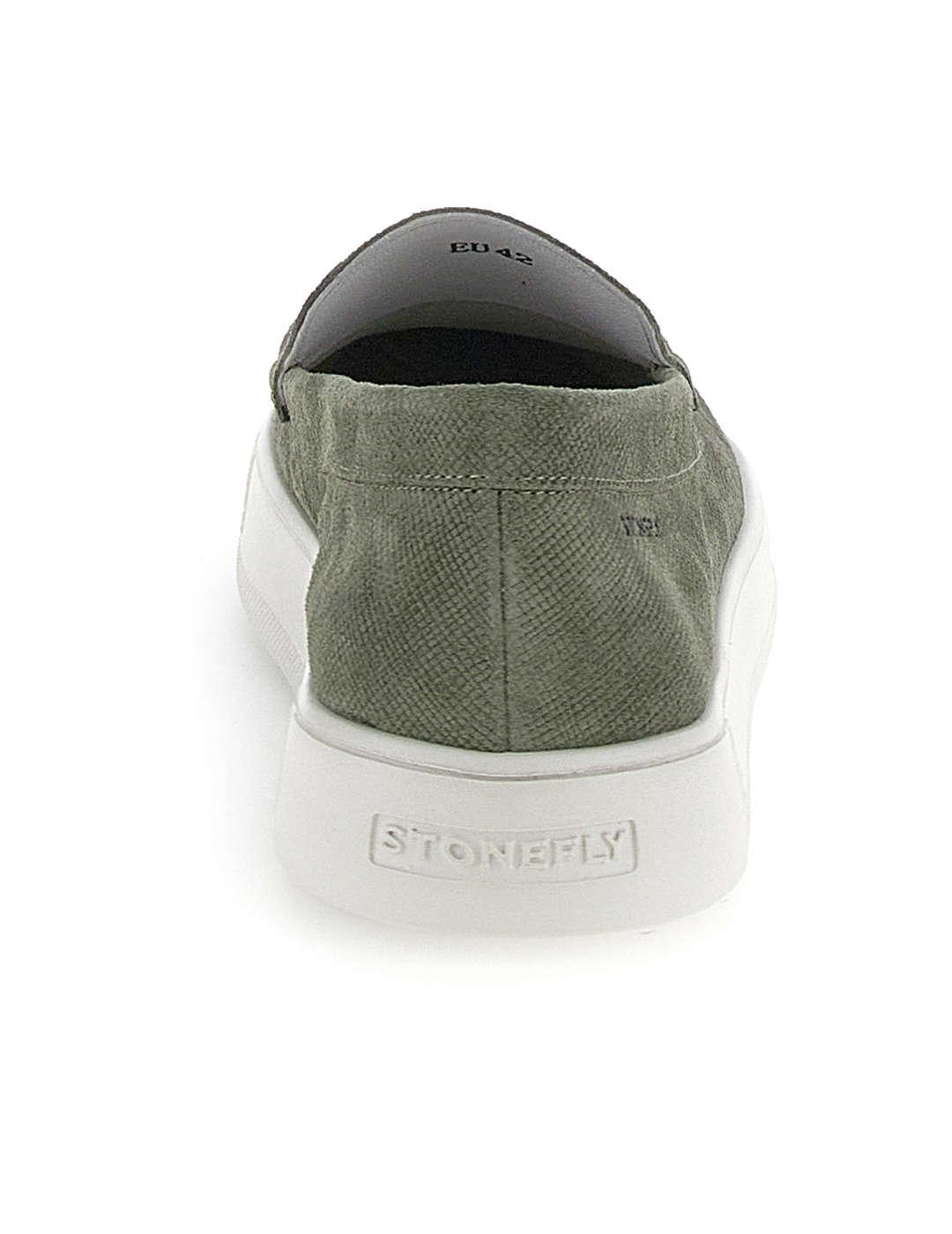 Mocasín hombre Stonefly Power 6 verde