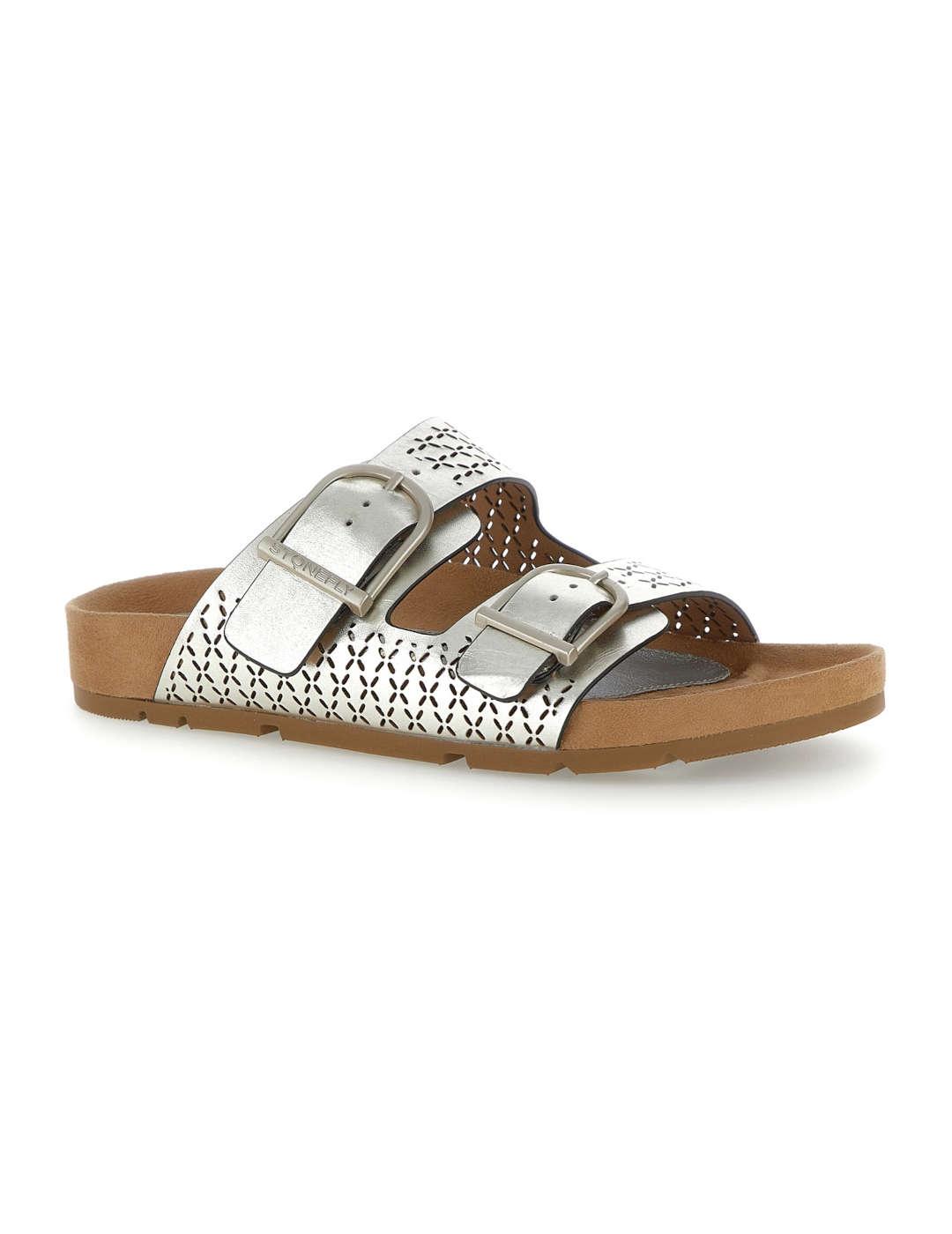 Sandalia mujer Stonefly Sibil plata