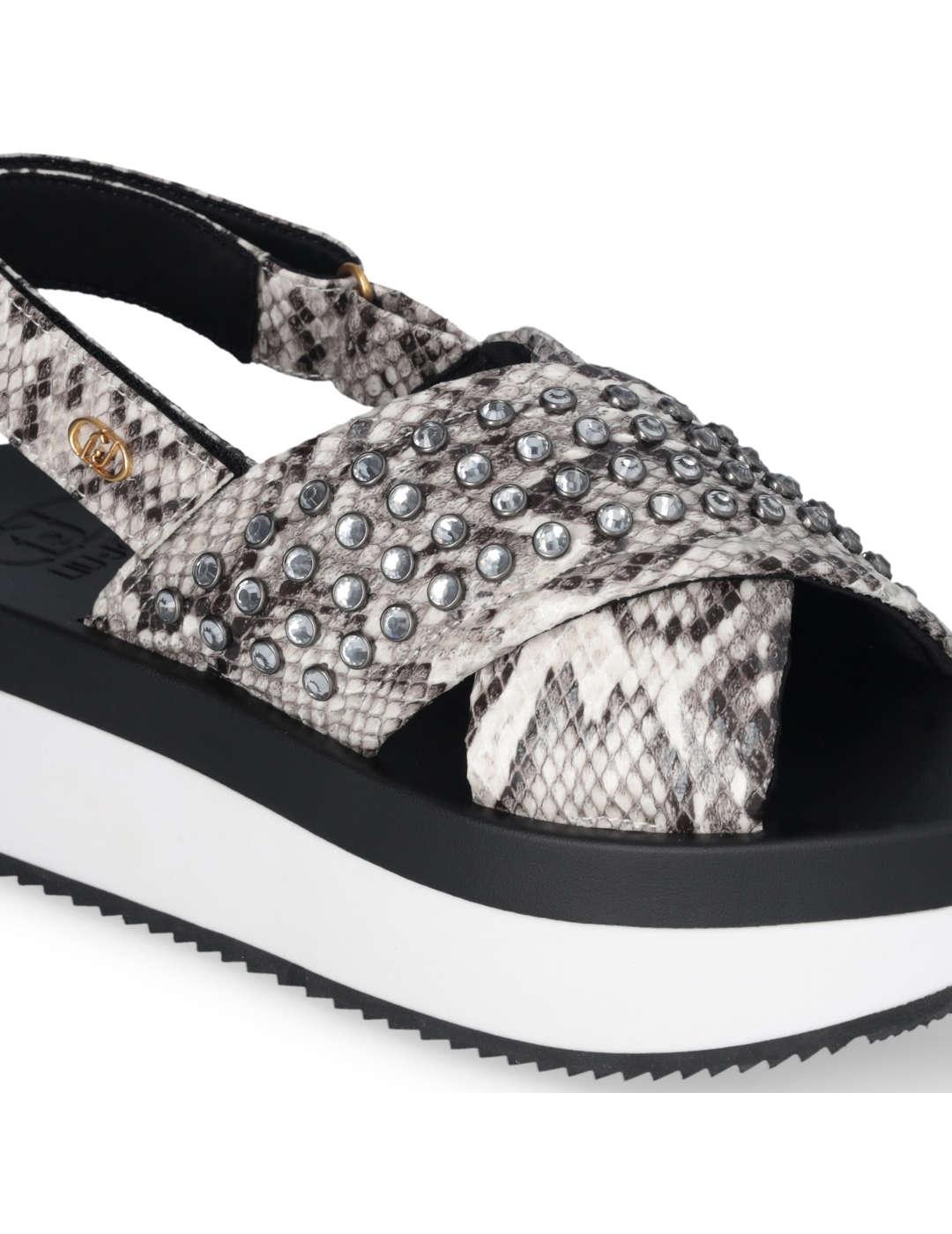 Sandalia mujer Liu-Jo Dreamy gris