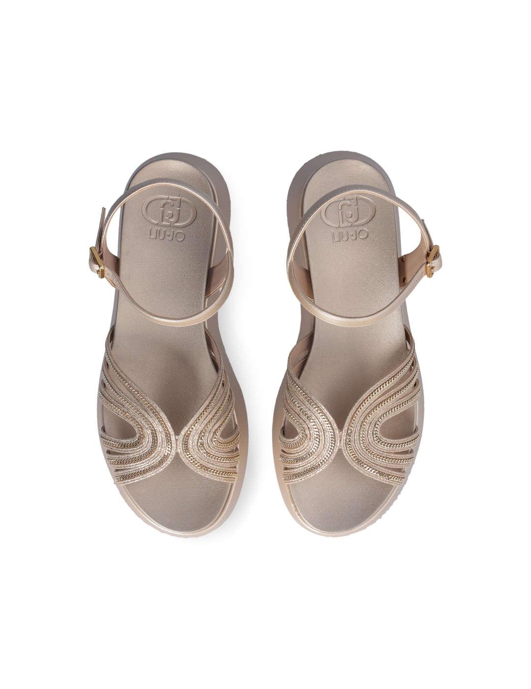 Sandalia mujer Liu-Jo Frida 35 dorado