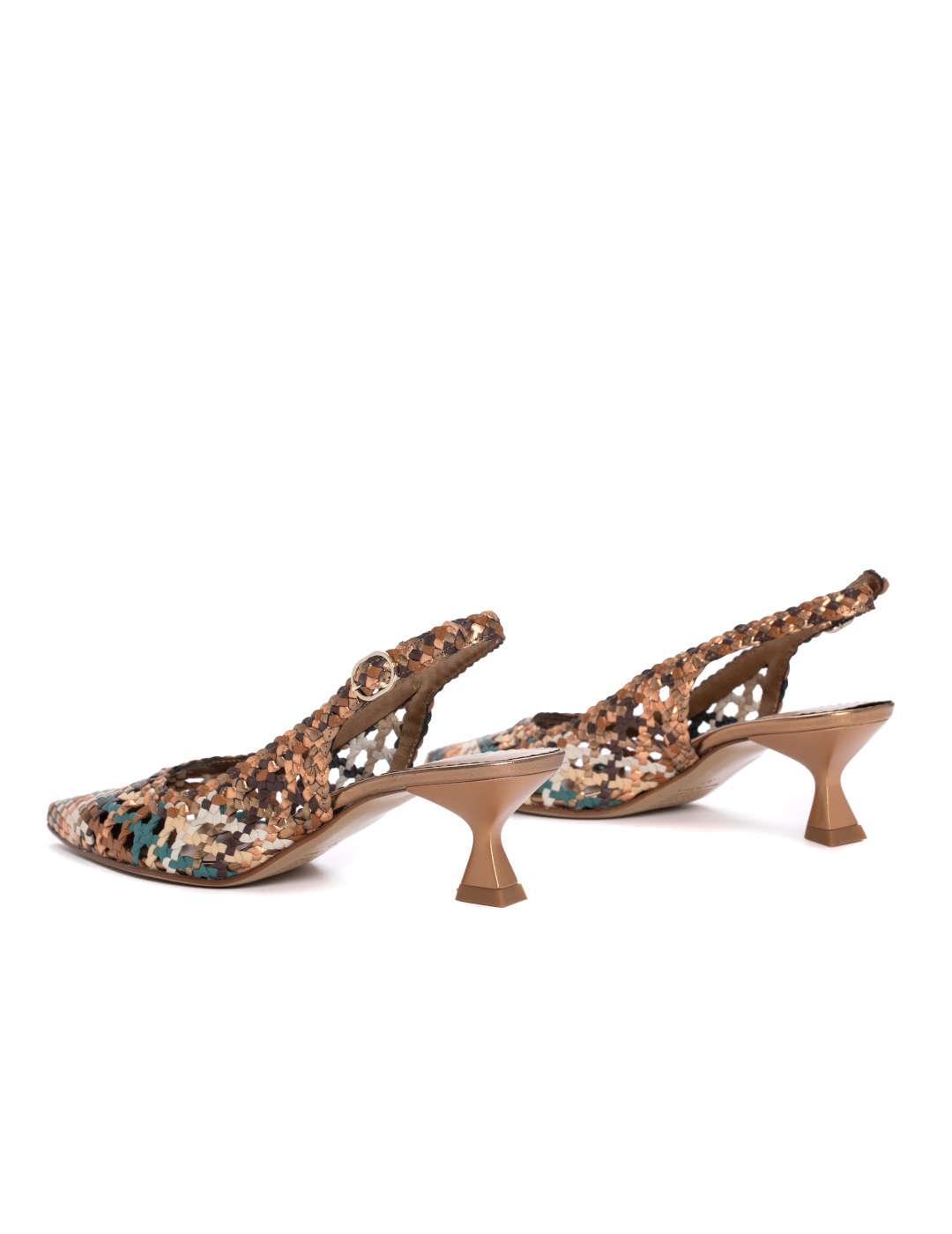 Zapato de salón mujer Pons Quintana multicolor