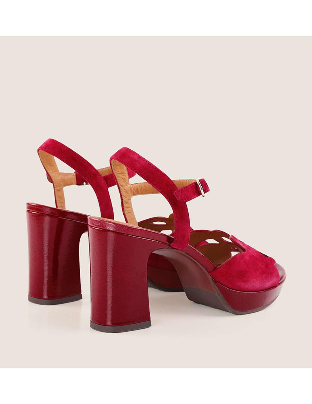 Sandalia mujer Chie Mihara Kedama rojo