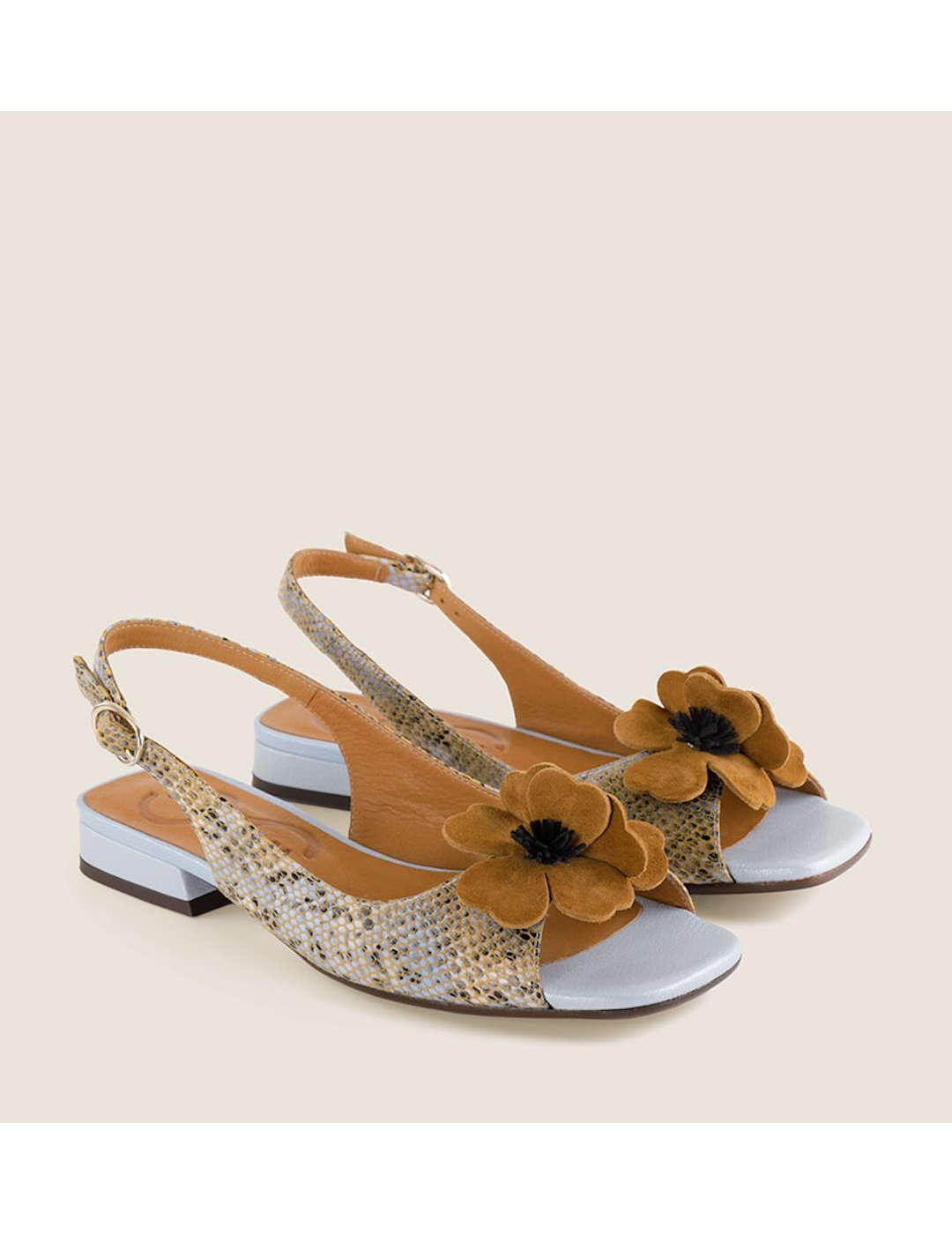 Sandalia mujer Chie Mihara Tayda46 azul celeste