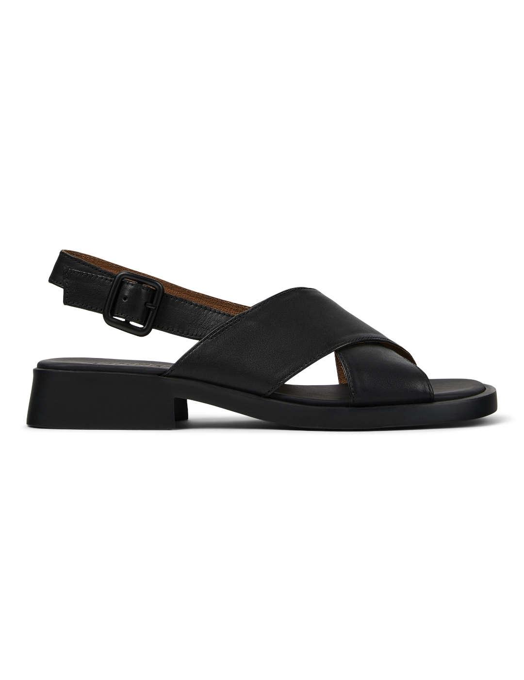 Sandalia mujer Camper Dana negro