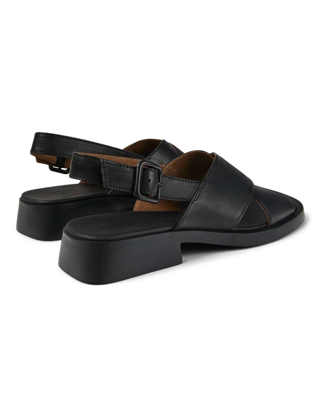 Sandalia mujer Camper Dana negro