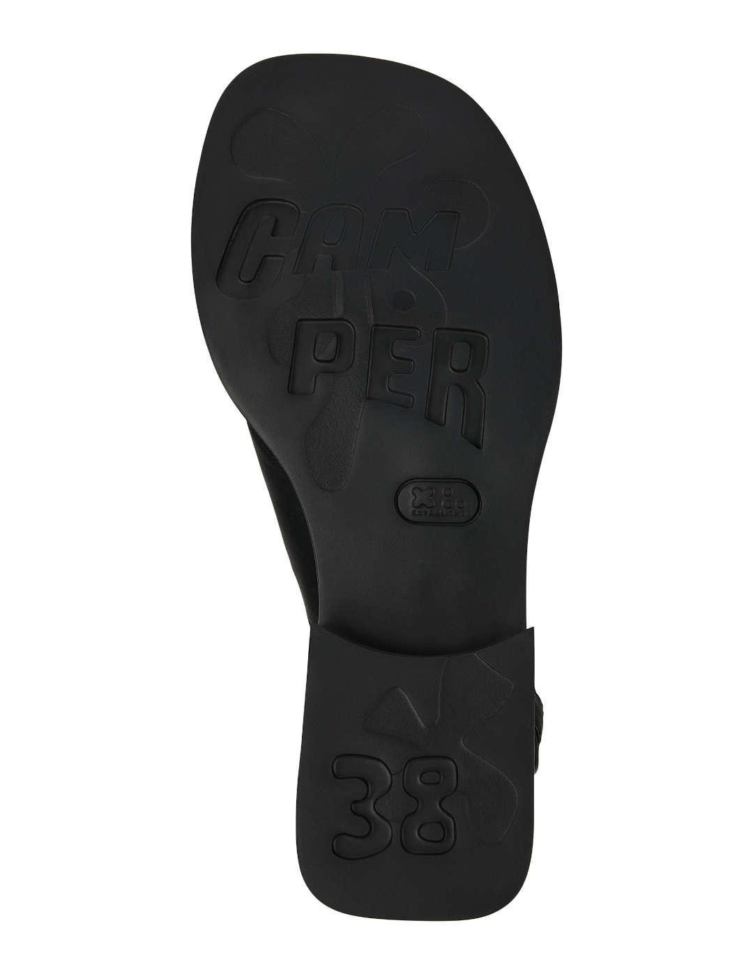 Sandalia mujer Camper Dana negro