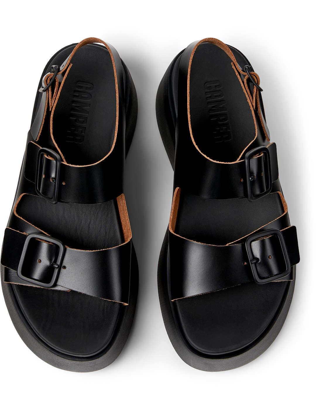 Sandalia mujer Camper Tasha negro