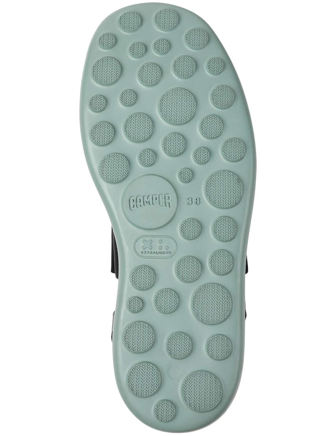 Sandalia mujer Camper Pelotas  negro