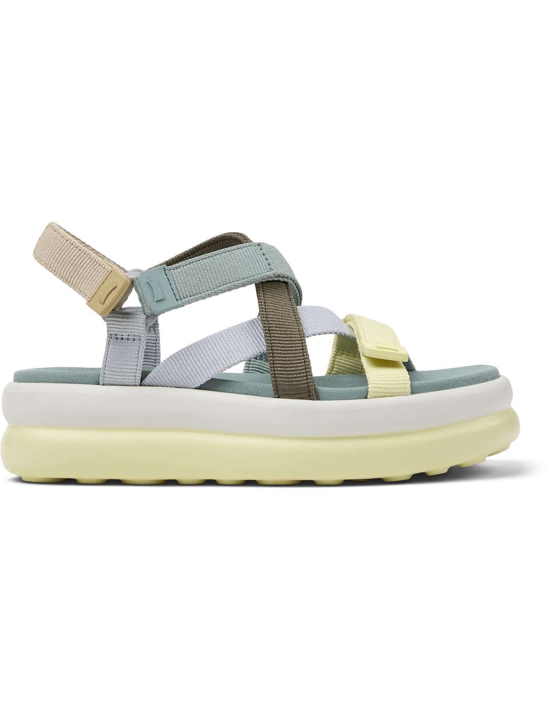 Sandalia mujer Camper Pelotas multicolor