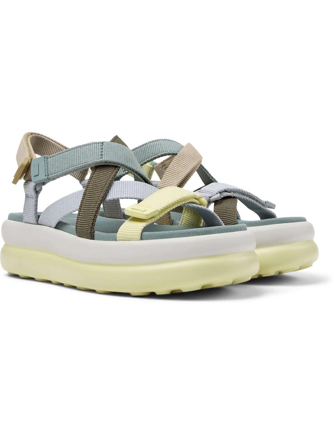 Sandalia mujer Camper Pelotas multicolor