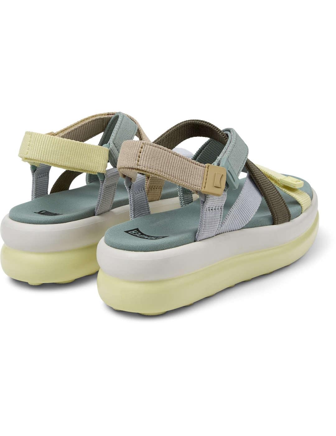 Sandalia mujer Camper Pelotas multicolor