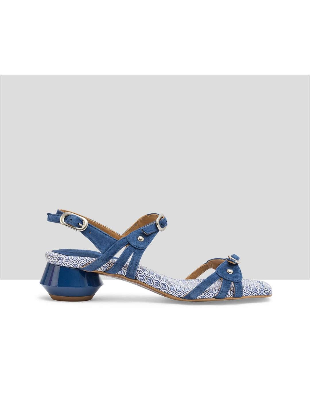 Sandalia mujer Audley azul