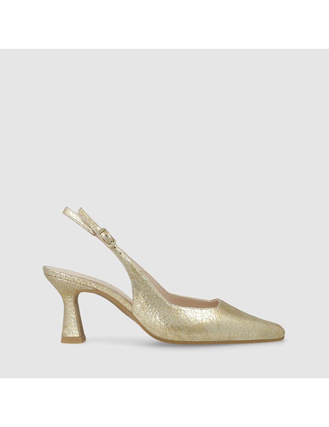 Zapato de salón mujer Lodi Egeo platino