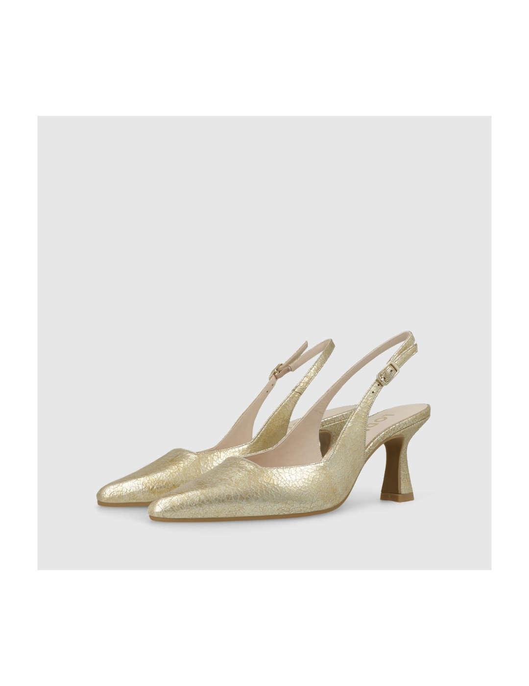 Zapato de salón mujer Lodi Egeo platino