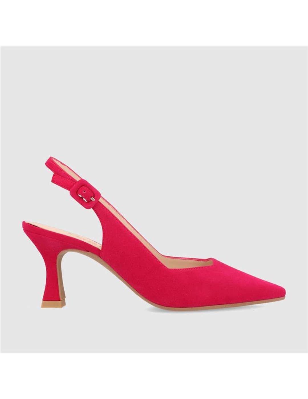 Zapato de salón mujer Lodi Ante fucsia
