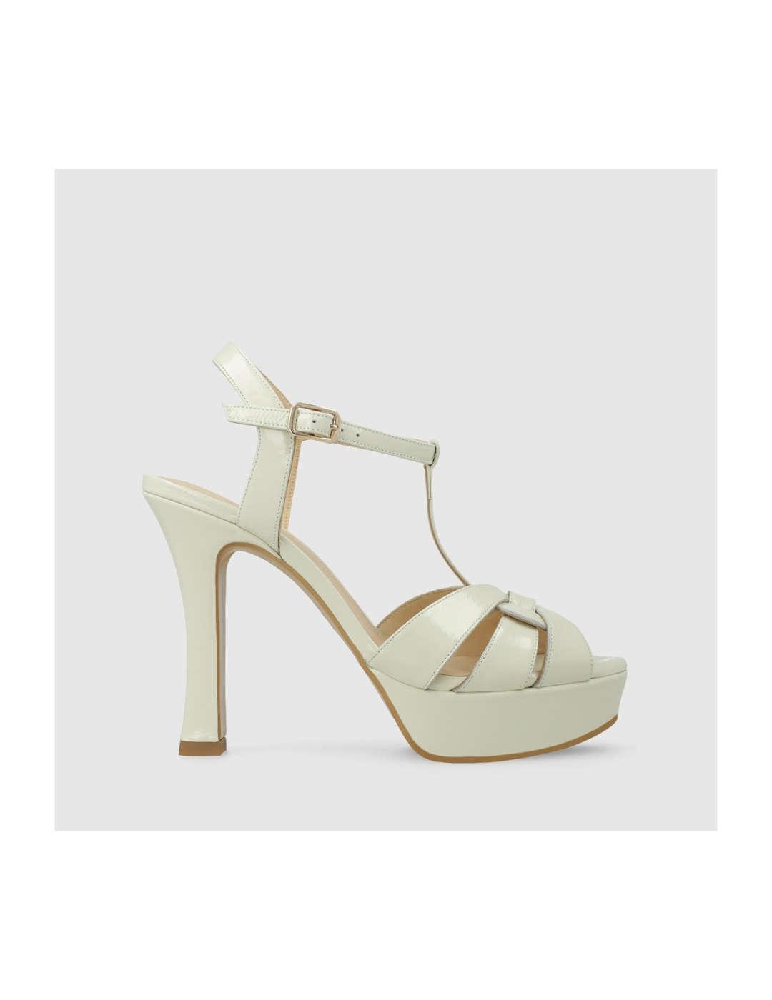 Sandalia mujer Lodi Monaco blanco