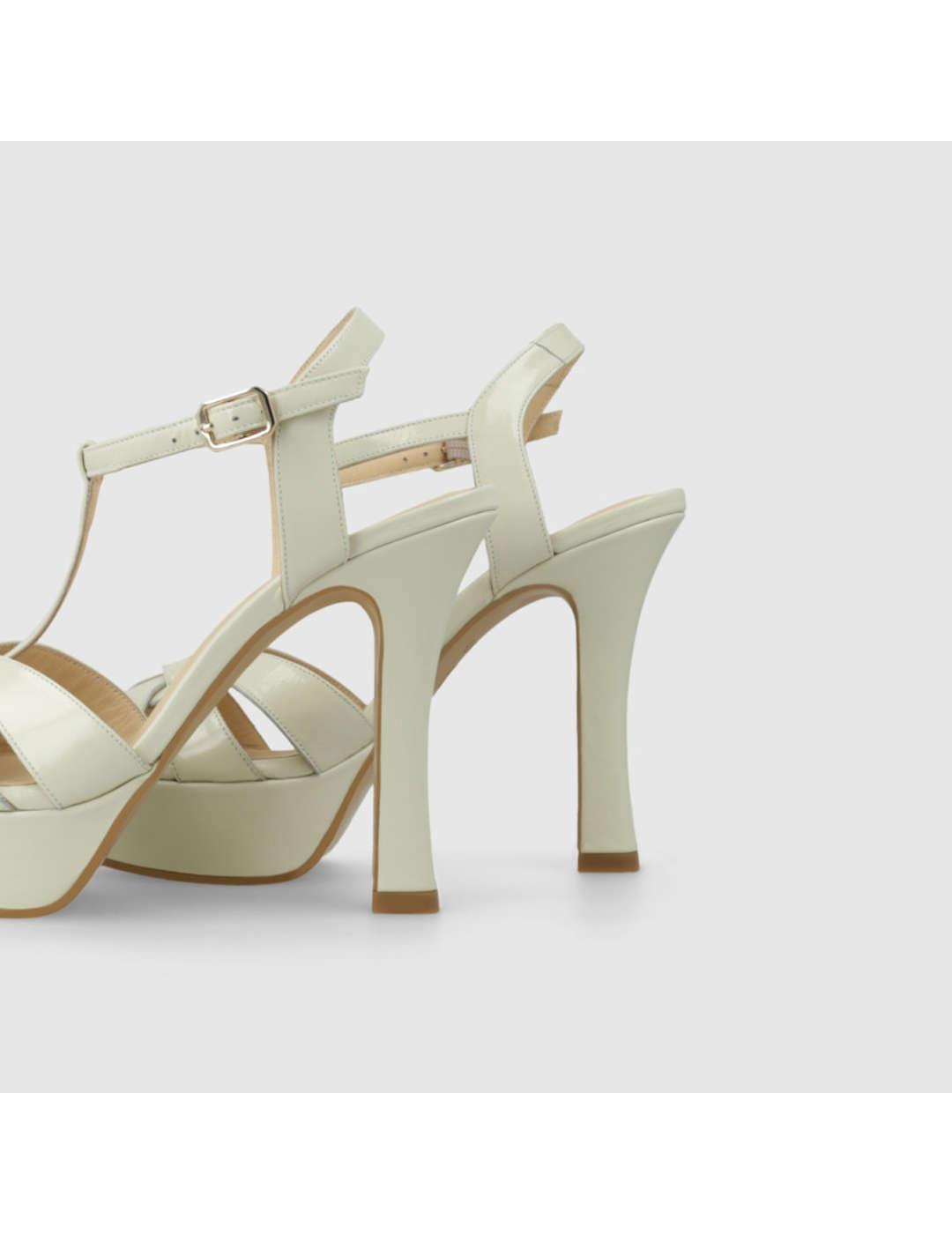 Sandalia mujer Lodi Monaco blanco