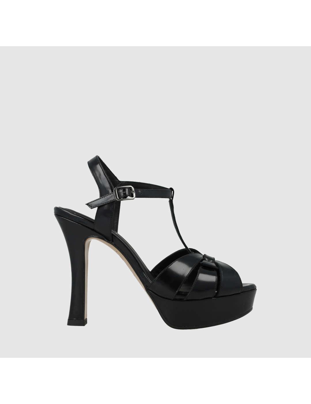 Sandalia mujer Lodi Monaco negro