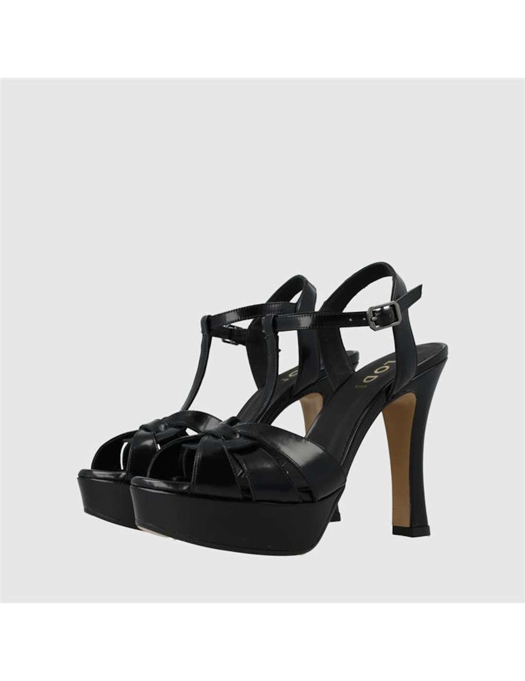 Sandalia mujer Lodi Monaco negro