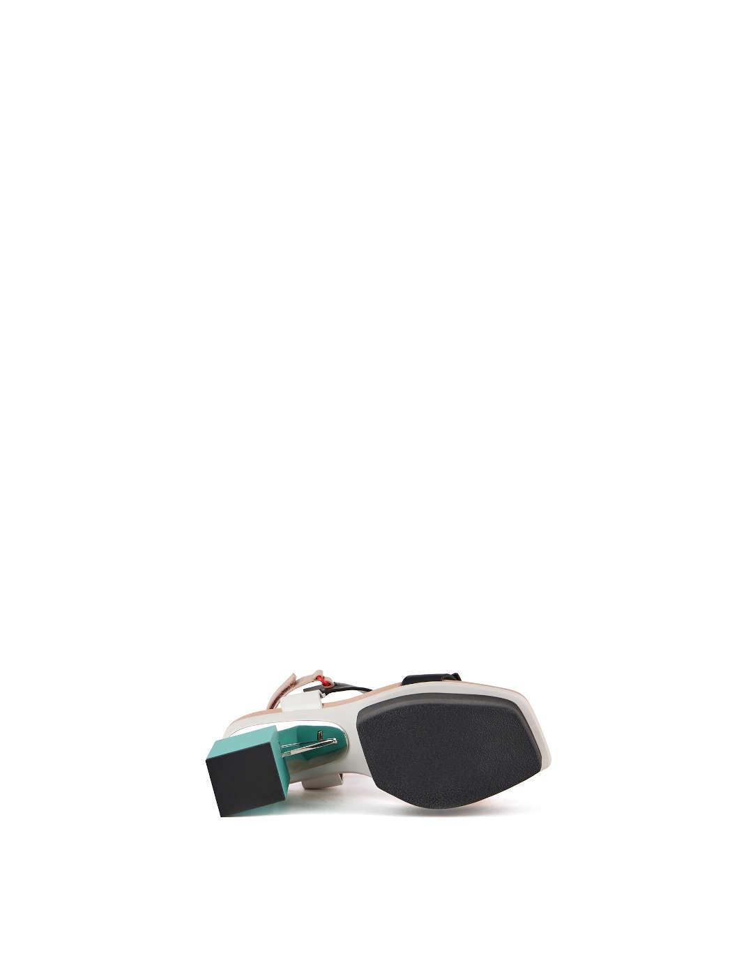 Sandalia mujer United Nude Cubist Sandal negro