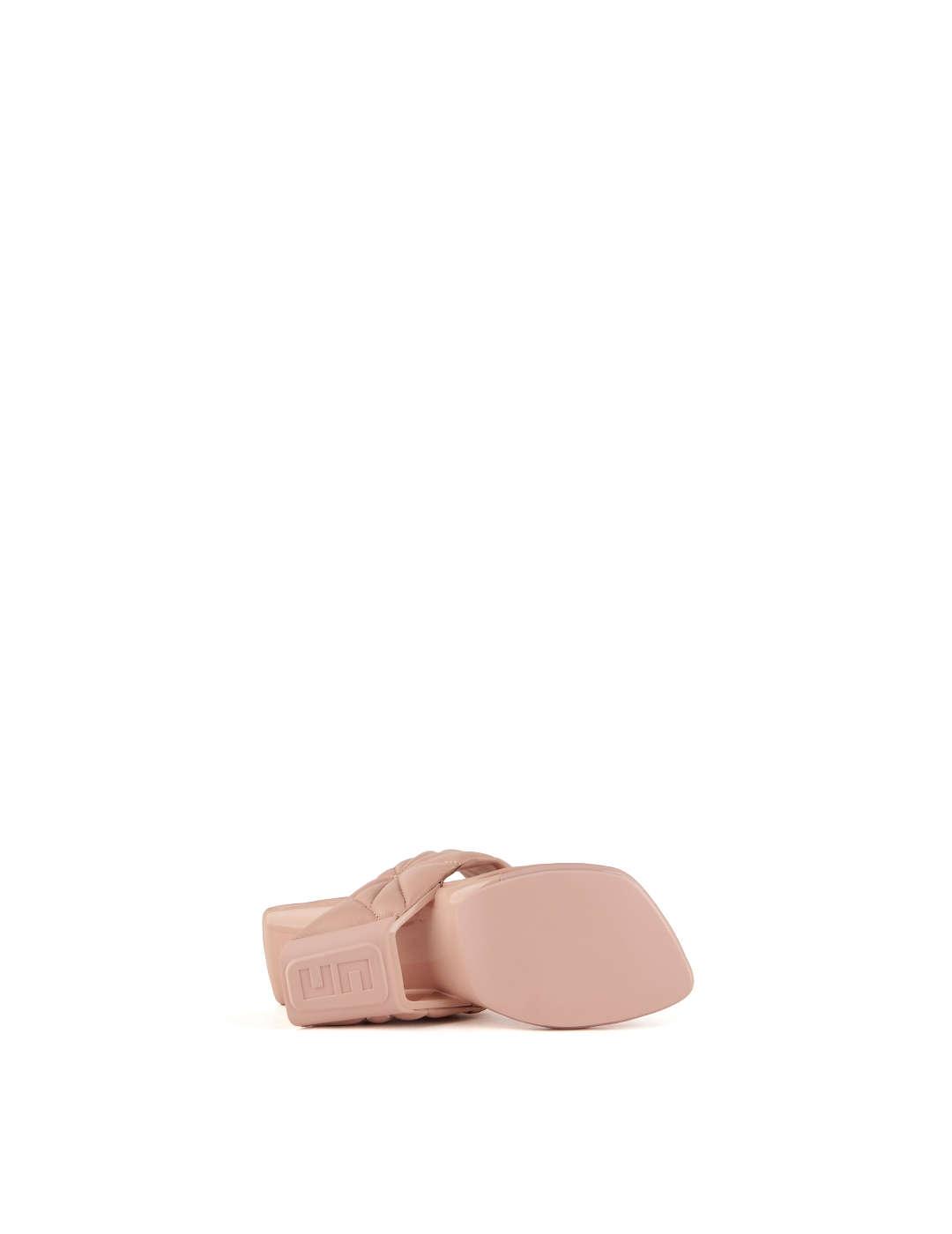 Sandalia mujer United Nude Loop Toe Hi rosa