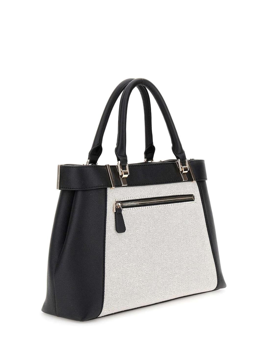 Bolso mujer Guess Anadela de mano negro multi