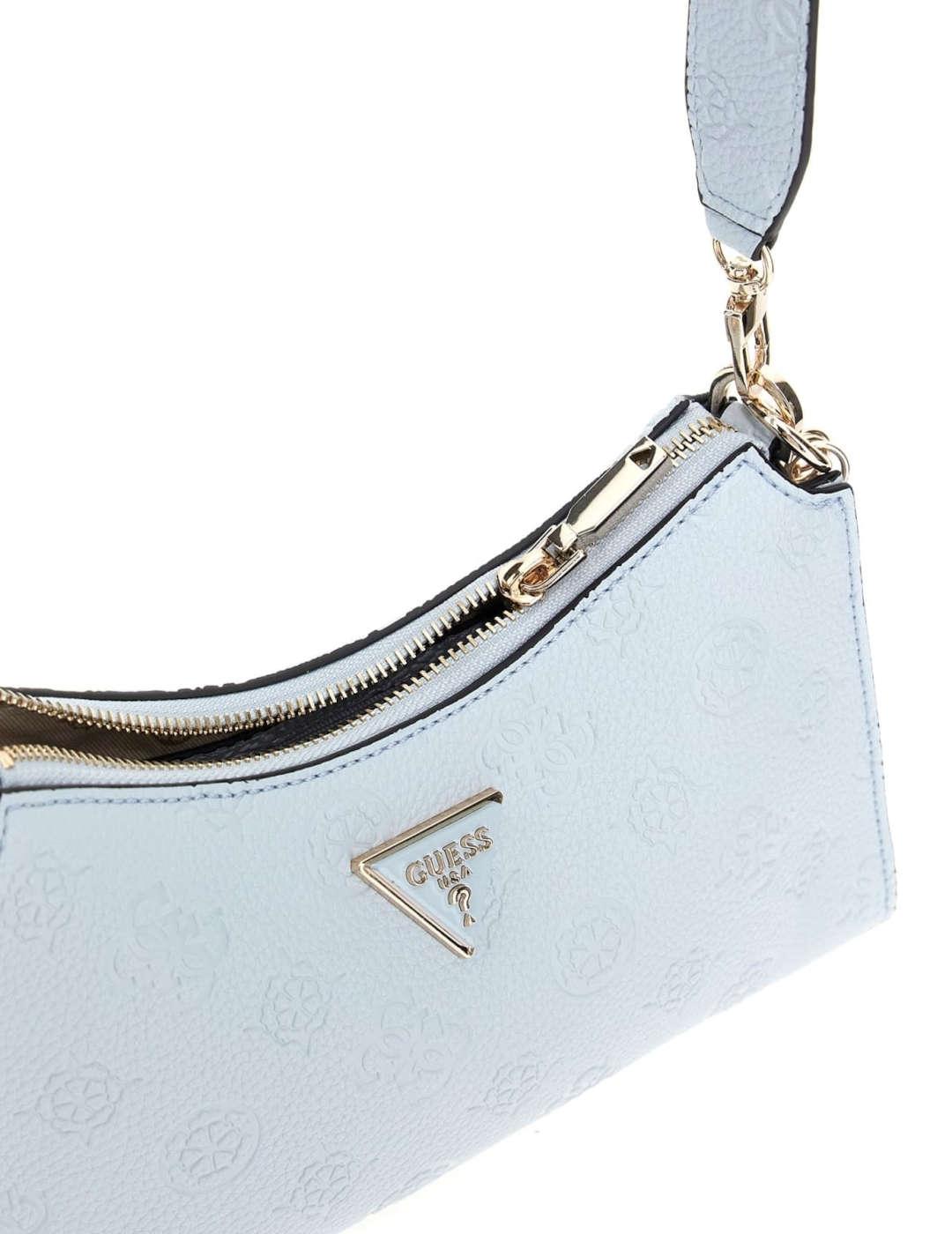 Bolso mujer Guess Cresidia al hombro logo azul