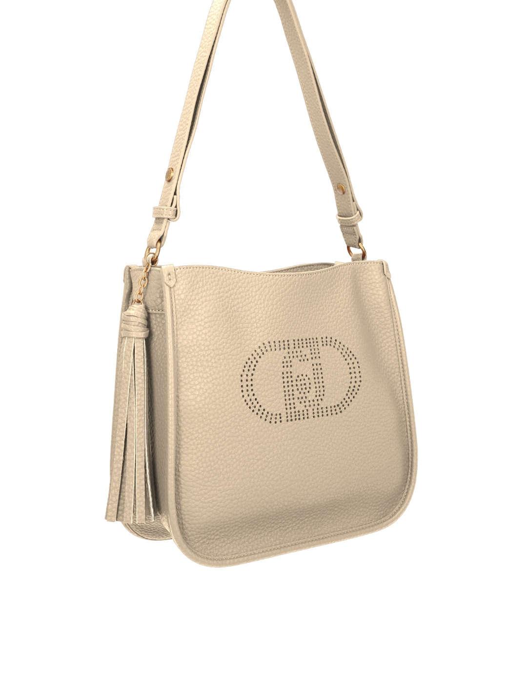 Bolso de hombro mujer Liu-Jo Cossbody taupe