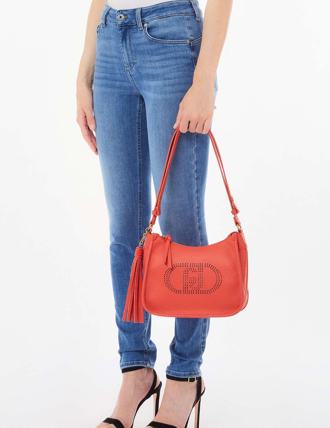 Bolso de hombro mujer Liu-Jo Hobo coral