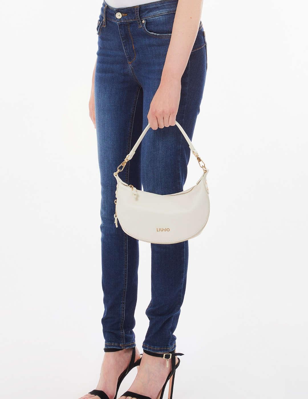 Bolso de hombro mujer Liu-Jo Hobo beige