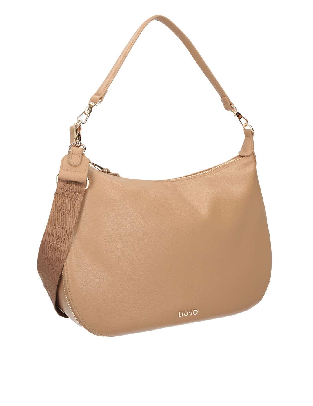 Bolso de hombro mujer Liu-Jo Hobo camel